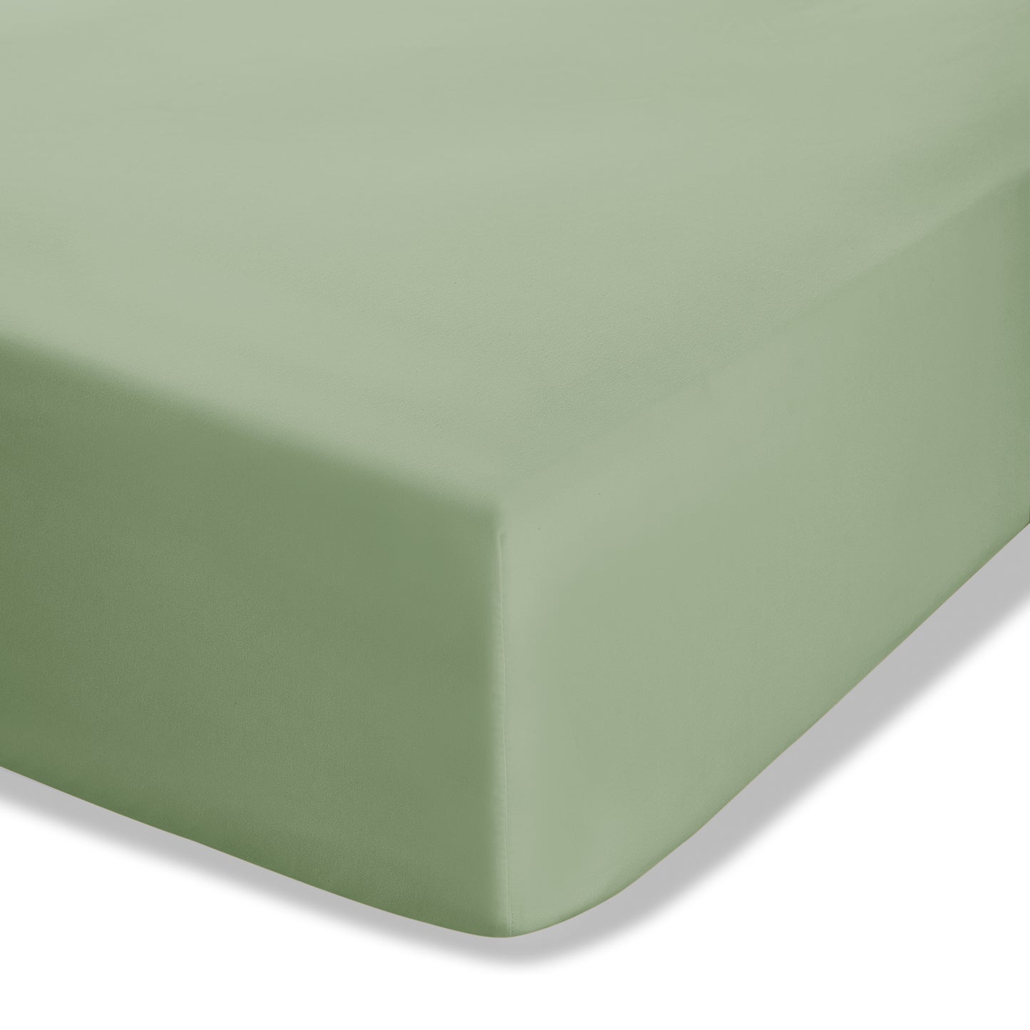 Catherine Lansfield Easy Iron Extra Deep Fitted Sheet - Sage