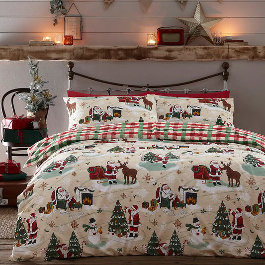 Furn Jolly Santa Duvet Set