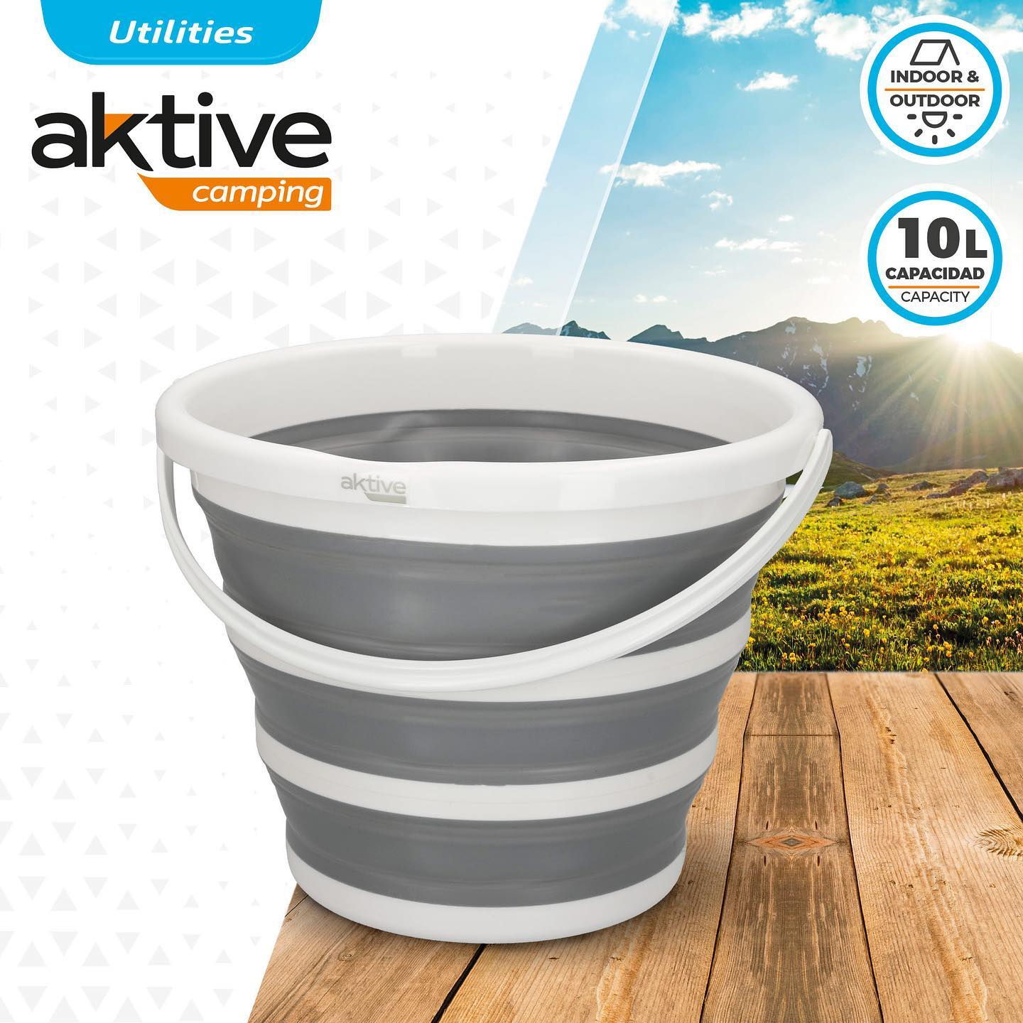 Aktive Collapsable Bucket 10L