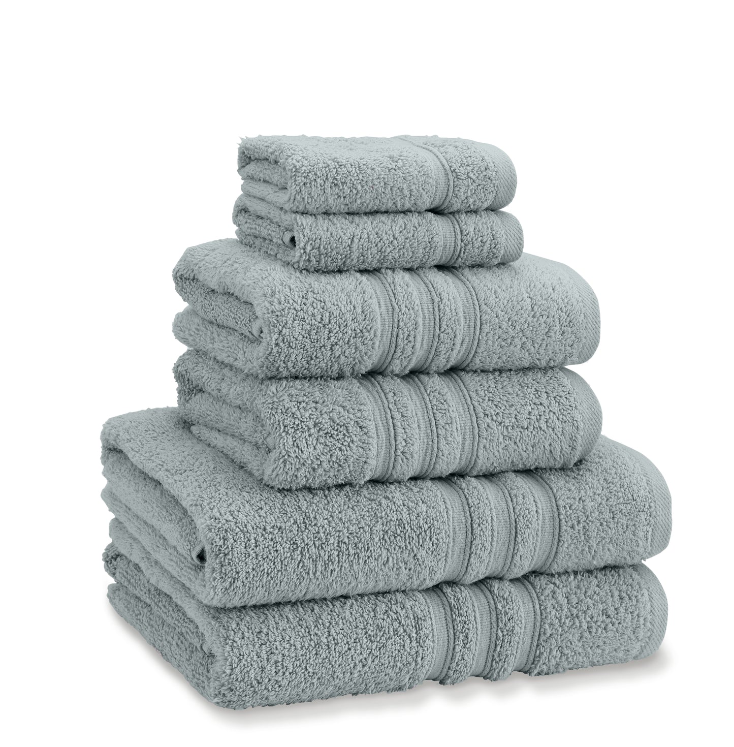 Catherine Lansfield Zero Twist 6 Piece Towel Bale - Sage