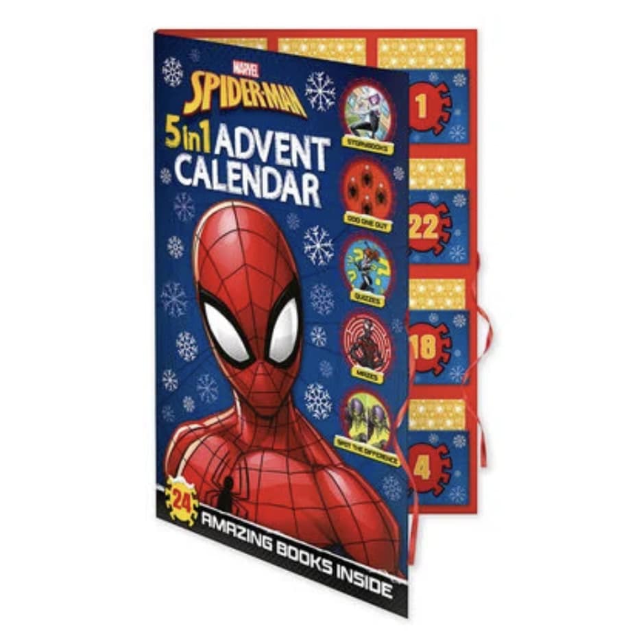 Huge Spiderman 5 in 1 Advent Calendar