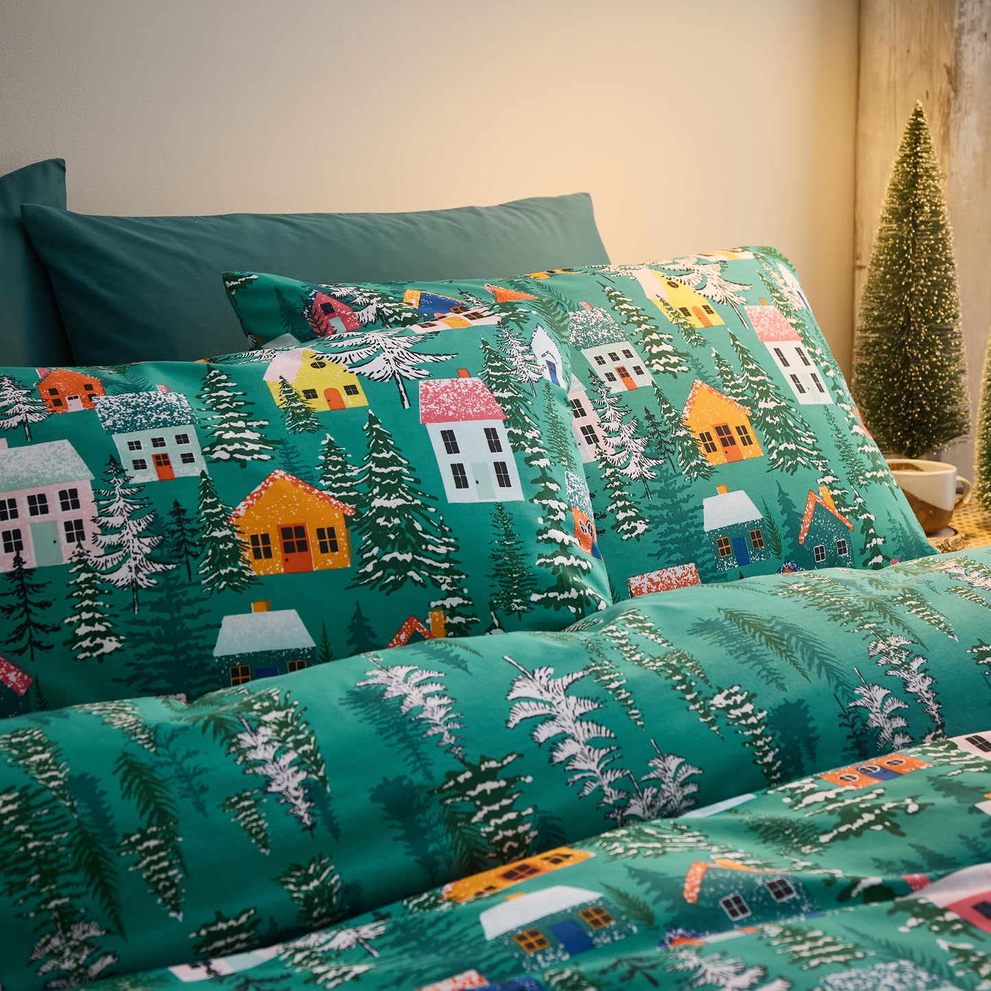 Catherine Lansfield Christmas Festive Forest Duvet Set