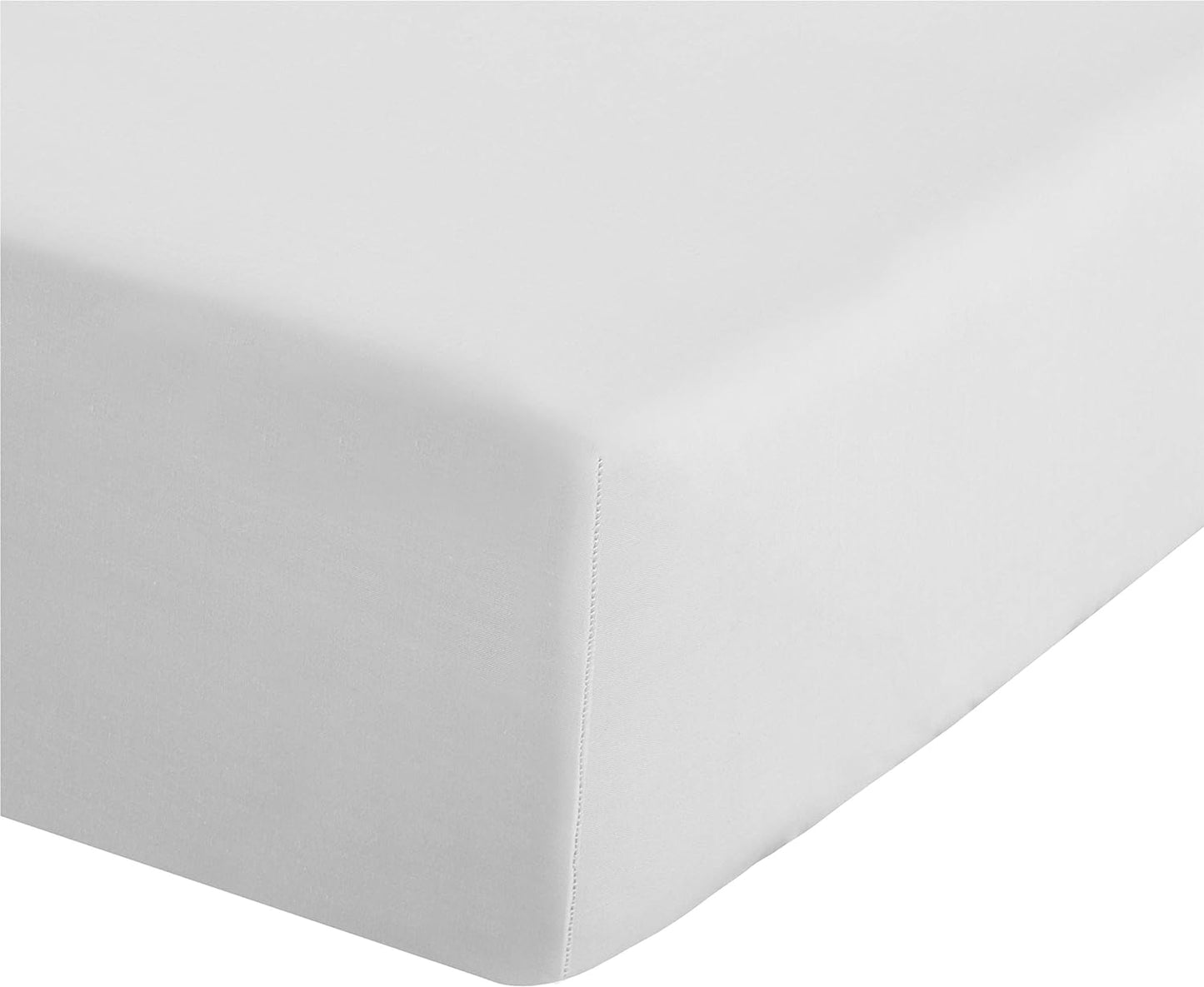 Catherine Lansfield Easy Iron Extra Deep Fitted Sheet - White