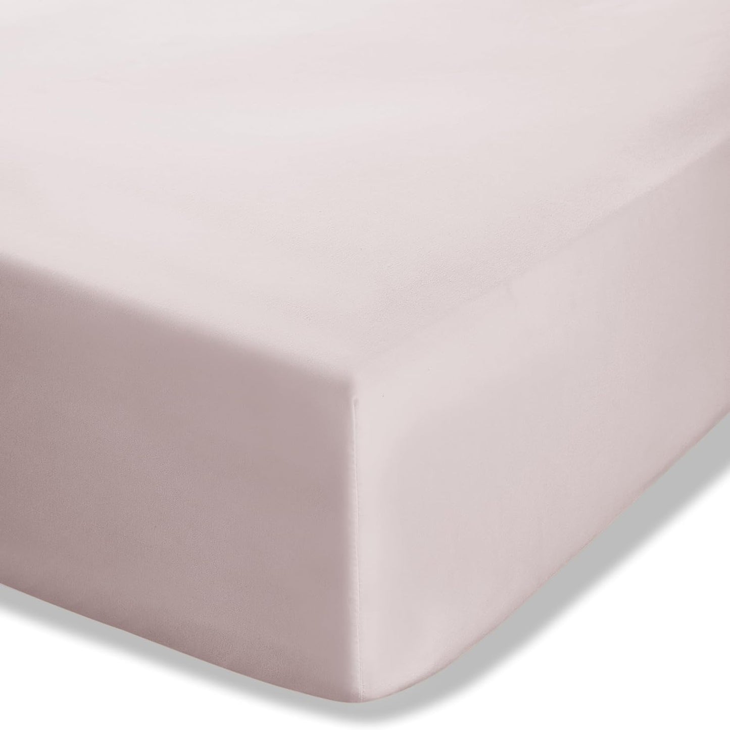 Catherine Lansfield Easy Iron Extra Deep Fitted Sheet - Pink