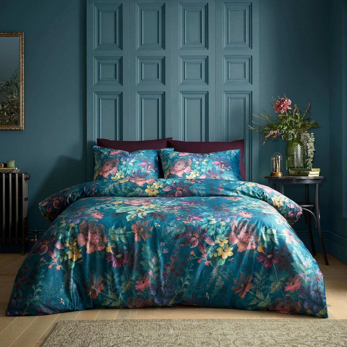 Bridgerton By Catherine Lansfield Romantic Floral Duvet Set