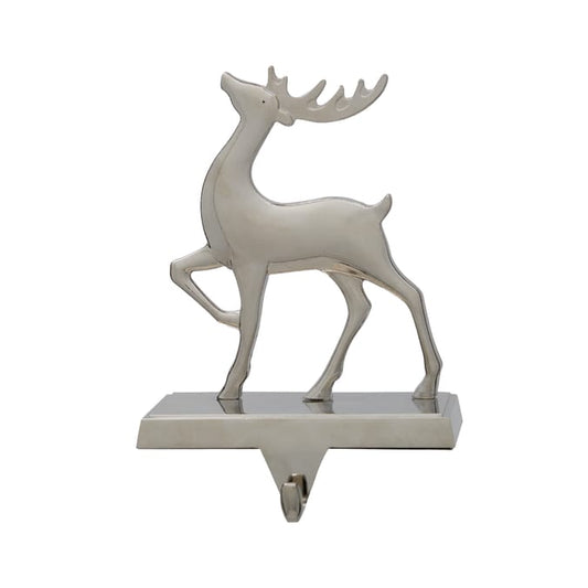 Stocking Holder - Silver Reindeer