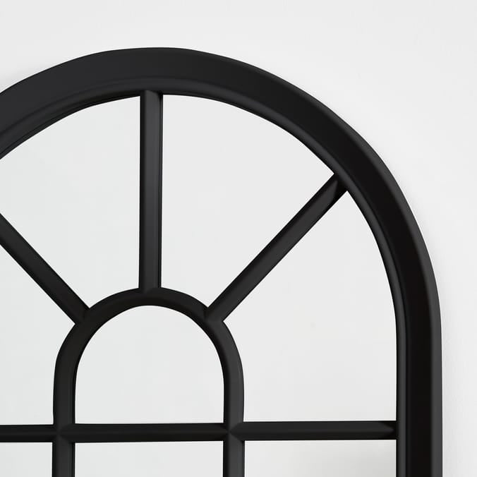 Soho Window Home Mirror - Black