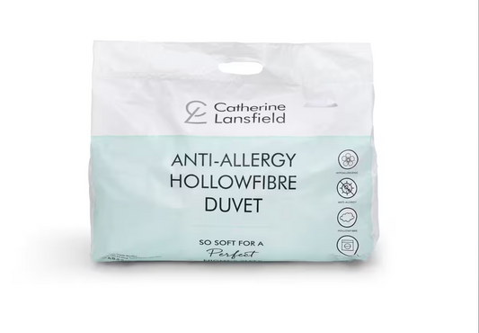 Catherine Lansfield Anti Allergy Hollowfibre 4.5 Tog Duvet