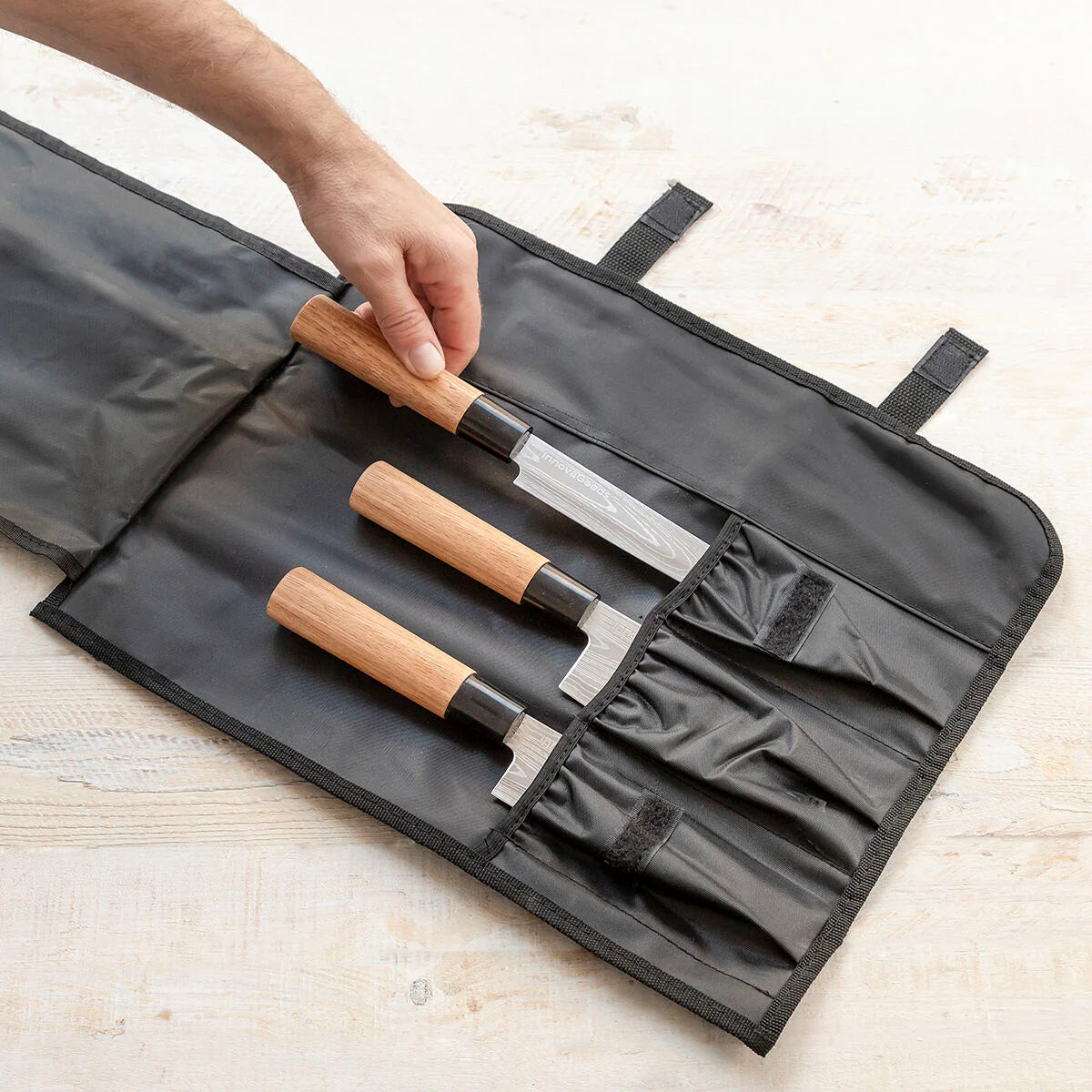 Set of Knives with Professional Carry Case