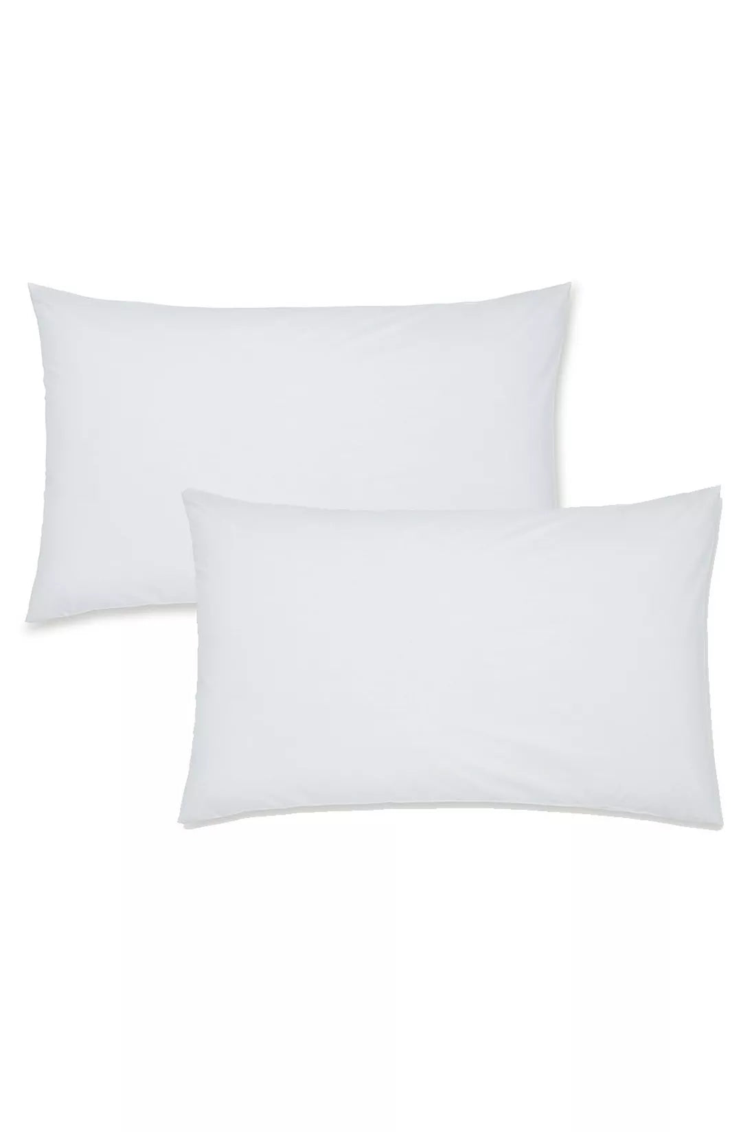 Catherine Lansfield Easy Iron Percale Pillow Case Pair - White